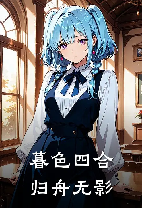 暮色四合,归舟无影
