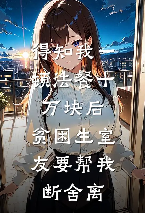 得知我一顿法餐十万块后，贫困生室友要帮我断舍离