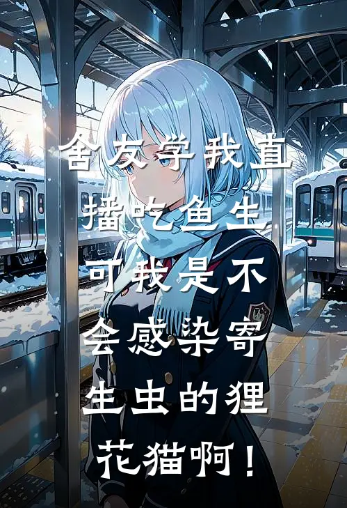 舍友学我直播吃鱼生，可我是不会感染寄生虫的狸花猫啊！