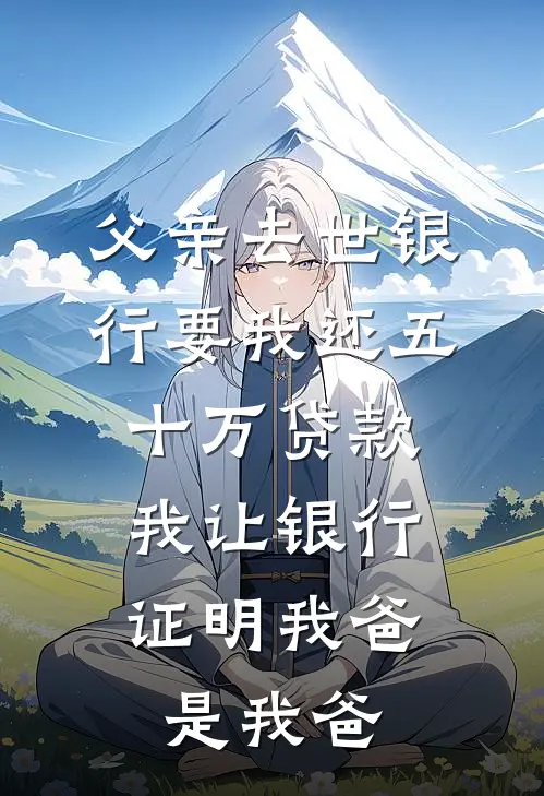 父亲去世银行要我还五十万贷款，我让银行证明我爸是我爸