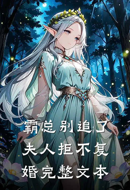 霸总别追了,夫人拒不复婚完整文本阅读