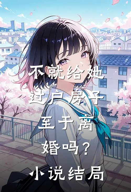 不就给她过户房子,至于离婚吗?结局是啥