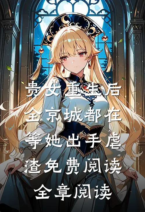 贵女重生后,全京城都在等她出手虐渣免费阅读全章阅读
