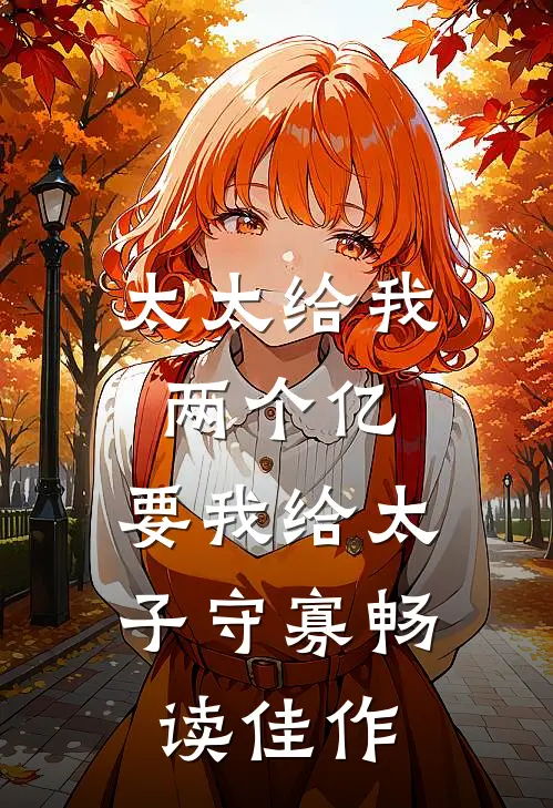 太太给我两个亿，要我给太子守寡畅读佳作
