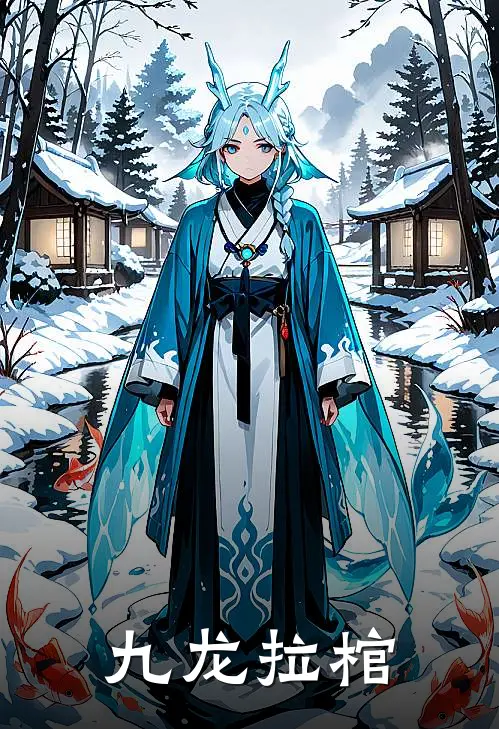 九龙拉棺纹身