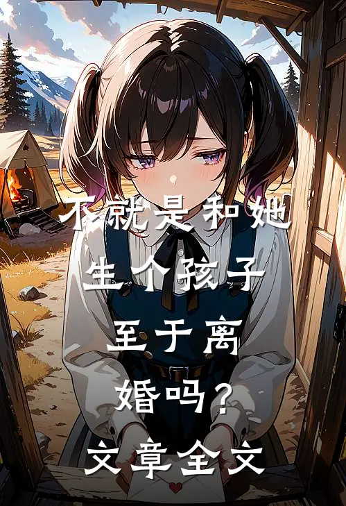 不就是和她生个孩子,至于离婚吗?文章全文在线阅读